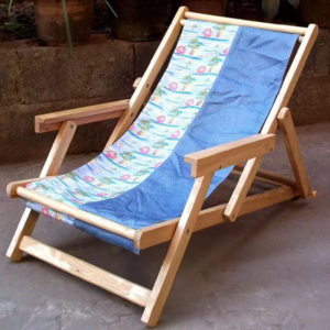 Solid Wooden Beach Chair