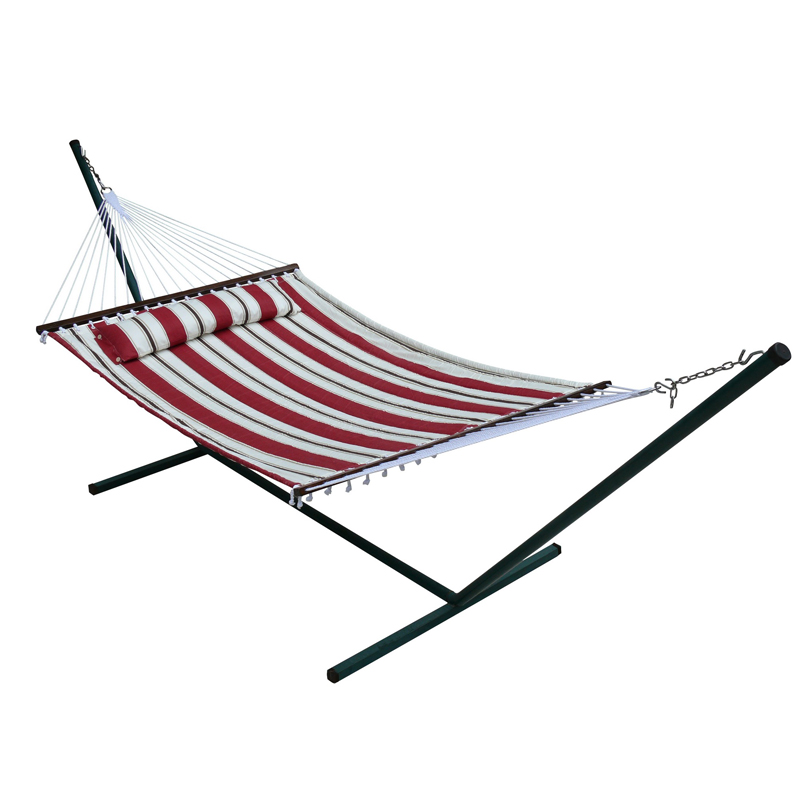 double hammock with stand
